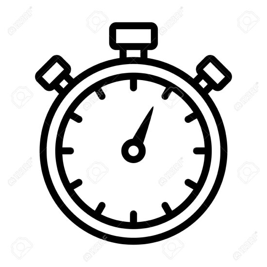 Le chrono : l'heure tourne !